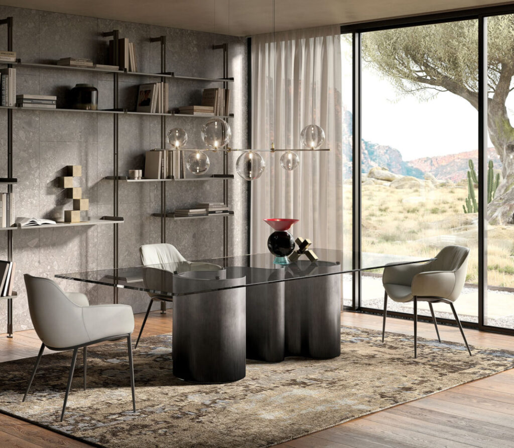 Tavolo Papel Glass - Cattelan Italia