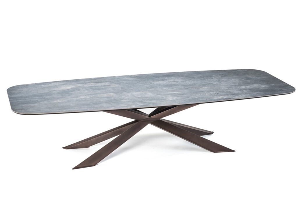 Tavolo sagomato Spyder Keramik Cattelan Italia 300×120 cm