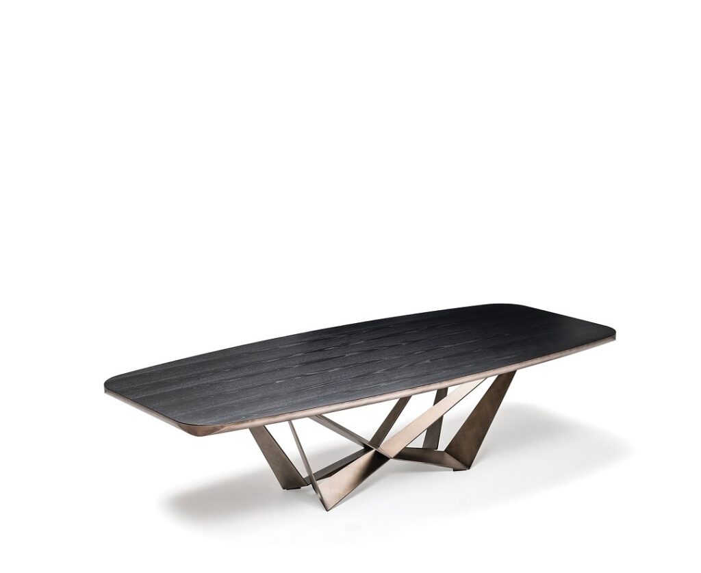 Tavolo sagomato Skorpio Wood Cattelan Italia 300×128 cm