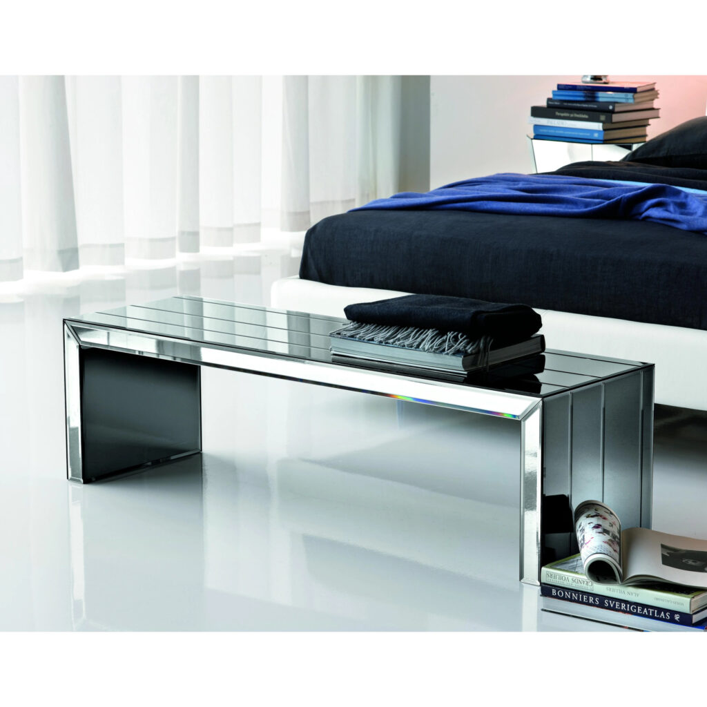 Consolle Portofino 140x42x40H Cattelan Italia - Finitura specchiato - prezzo Outlet
