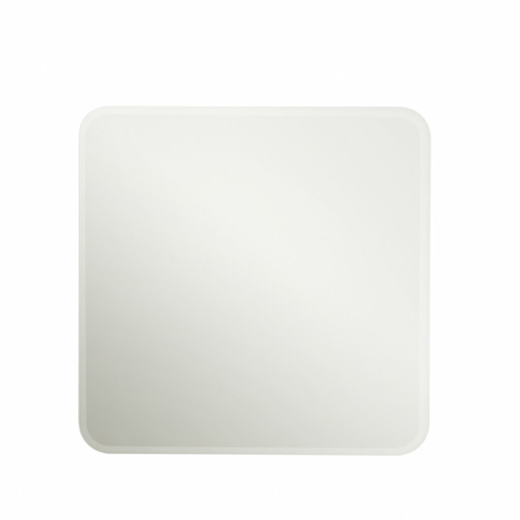 Specchio Glamour Tonin Casa 30×30 cm, specchiato argentato