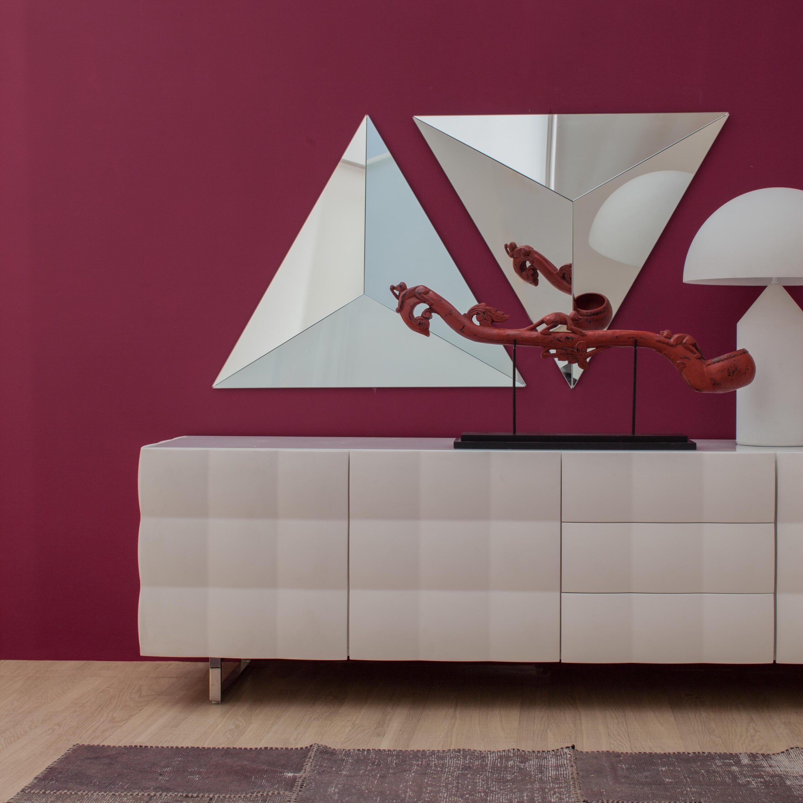 Specchio Imperia Tonin Casa - Specchio Argentato - prezzo Outlet - immagine 2