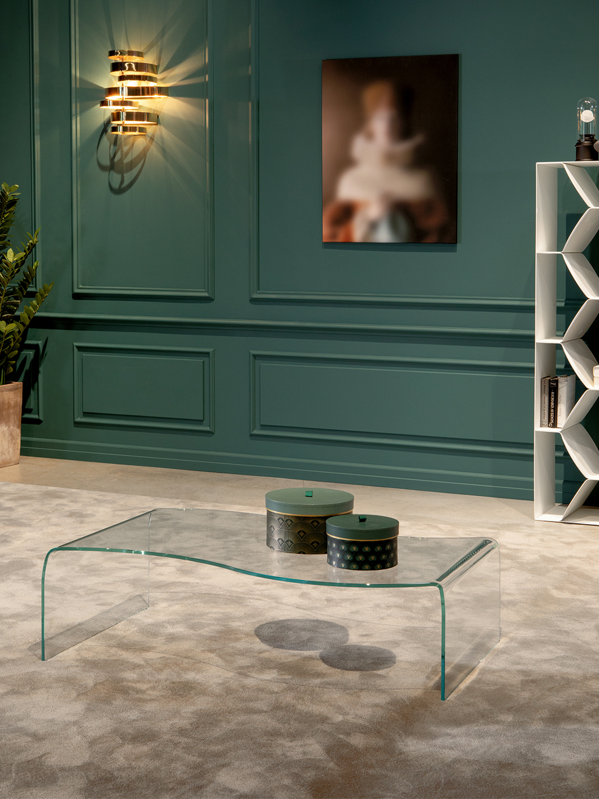 Tavolino Flow D.40x35H Tonin Casa Galleria 2